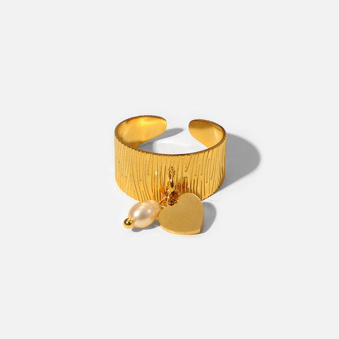 LOVE PEARL RING