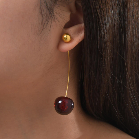 CHERRY EARRINGS