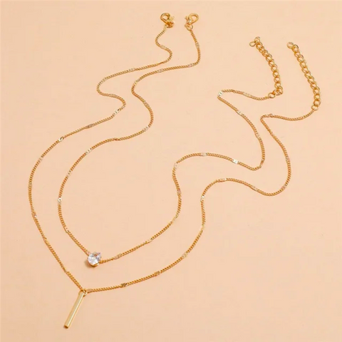 DIMOO DUAL NECKLACE
