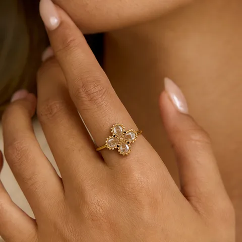 FLORAL RING(Adjustable)