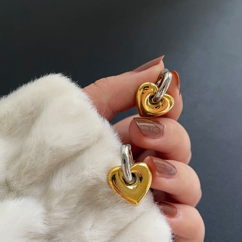 HANIA HEART EARRINGS