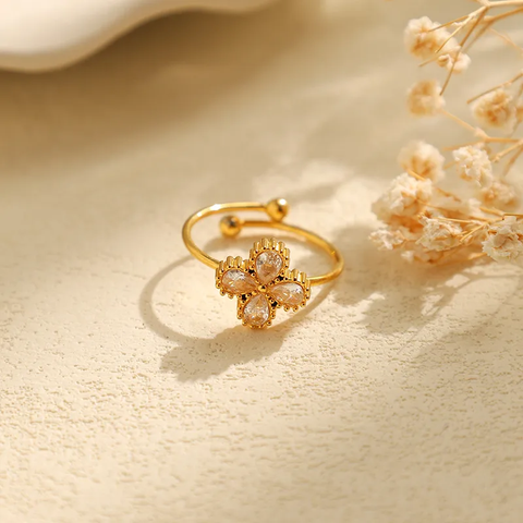 FLORAL RING(Adjustable)