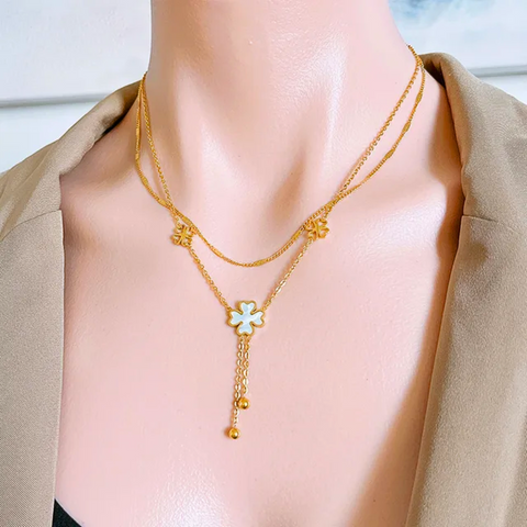 FLORA LAYERED NECKLACE