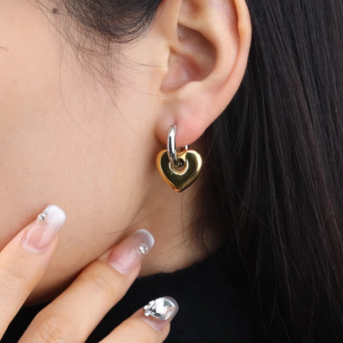 HANIA HEART EARRINGS