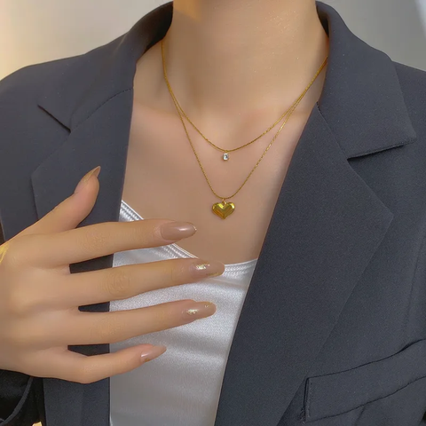 LAYERED SOLITAIRE LOVE