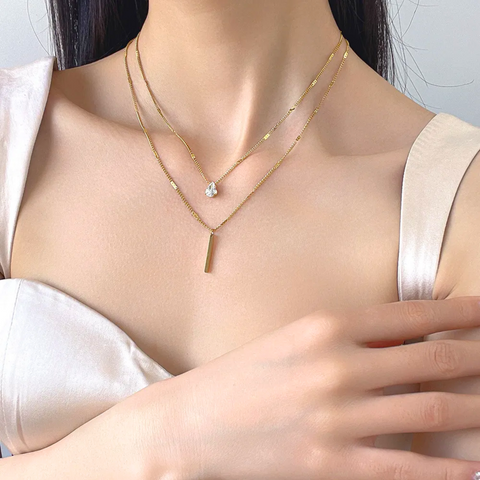 DIMOO DUAL NECKLACE